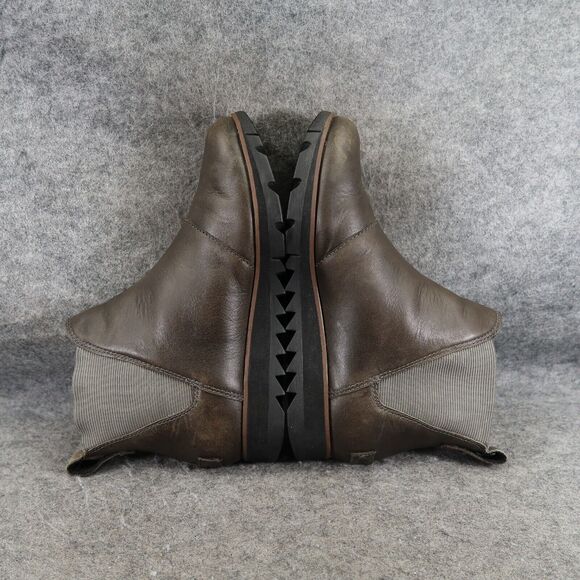 Sorel Shoes Womens 5 Bootie Harlow Chelsea Leather Waterproof Quarry Classic Mid - Picture 9 of 14